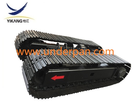 mini crawler rubber track undercarriage for excavator drilling rig parts